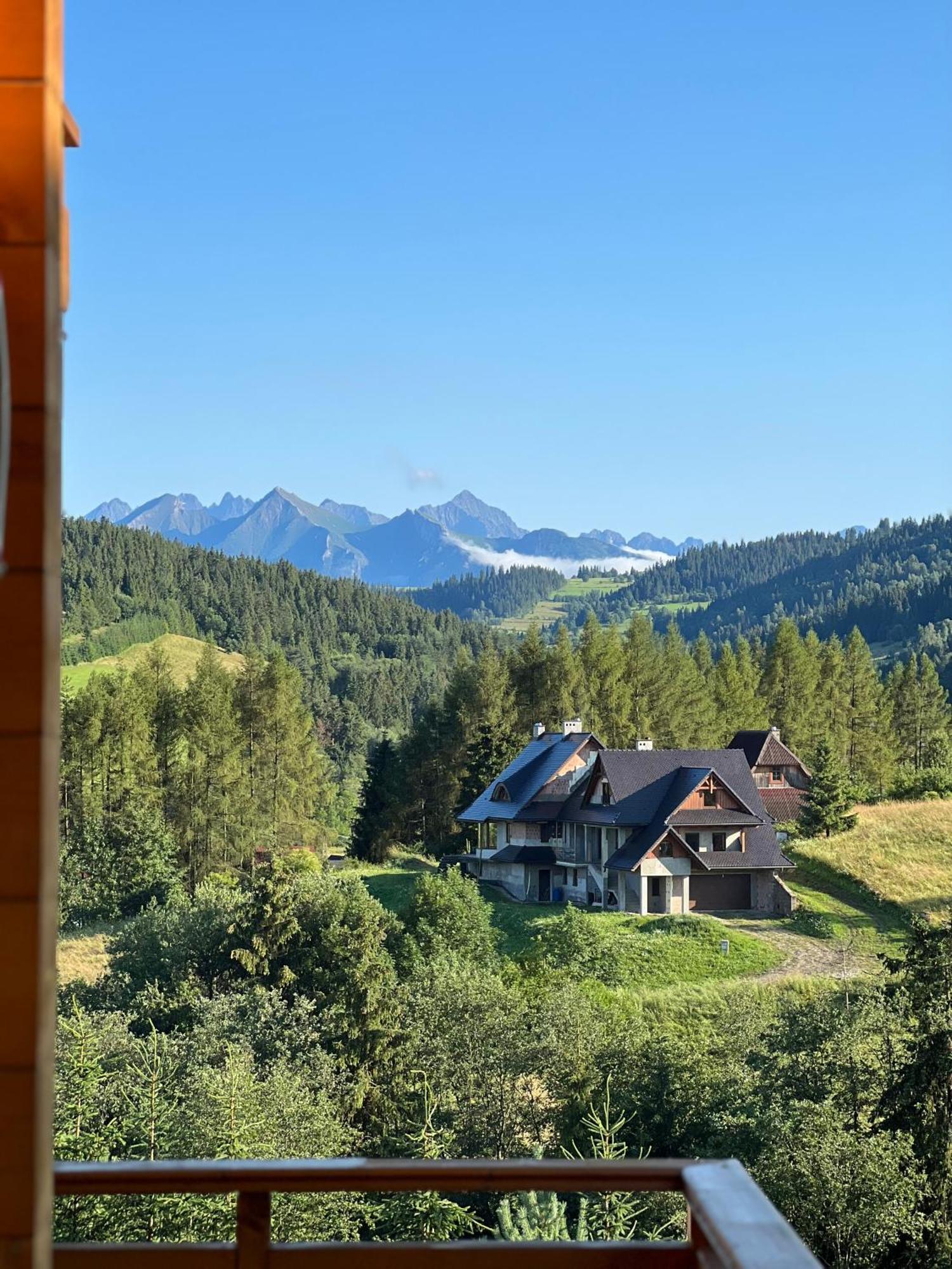 Houten Vakantiewoning "Reisnaarpolen" Royaal Ontbijt, Sauna En Hottub Czarna Góra Extérieur photo