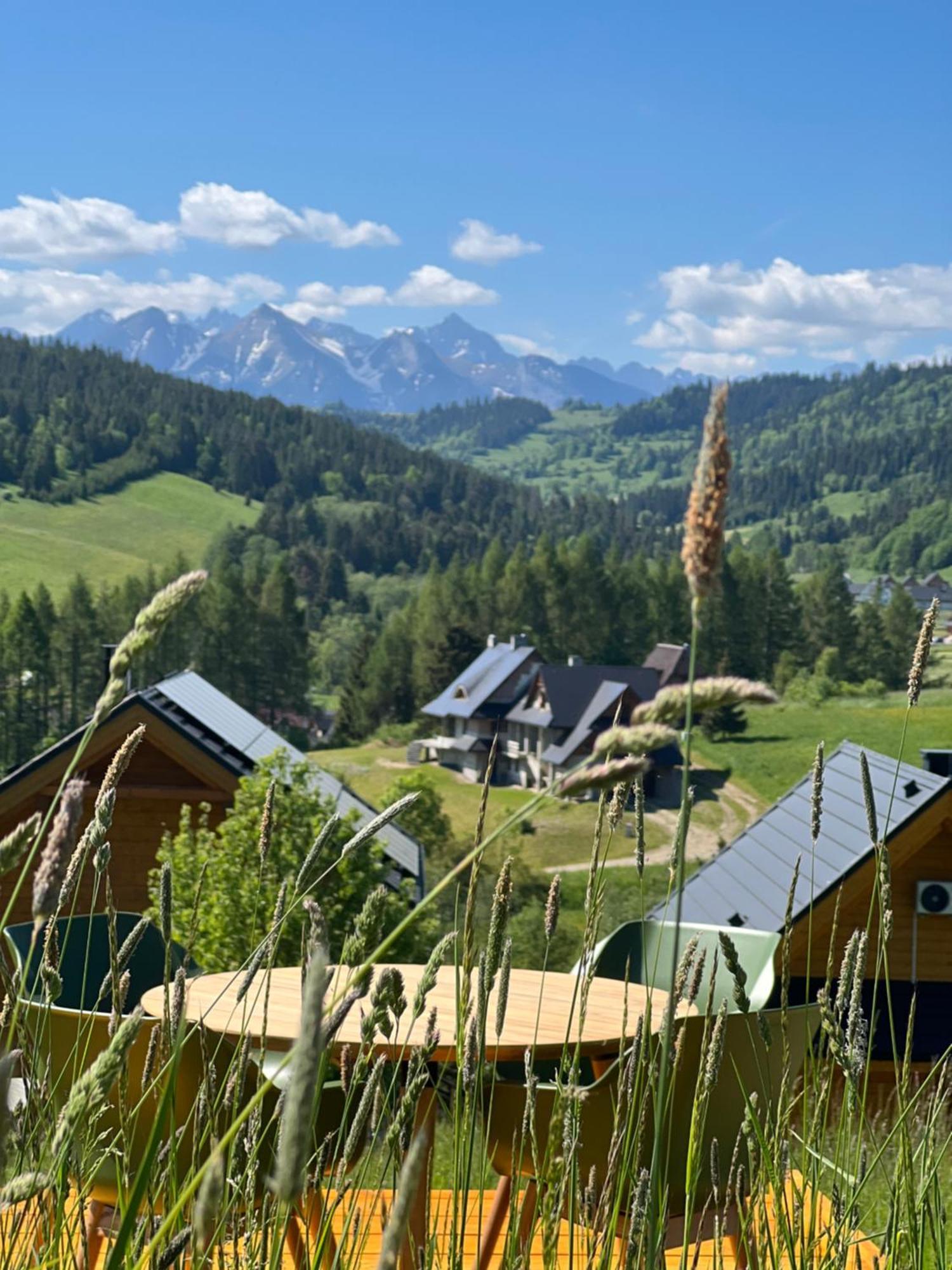 Houten Vakantiewoning "Reisnaarpolen" Royaal Ontbijt, Sauna En Hottub Czarna Góra Extérieur photo